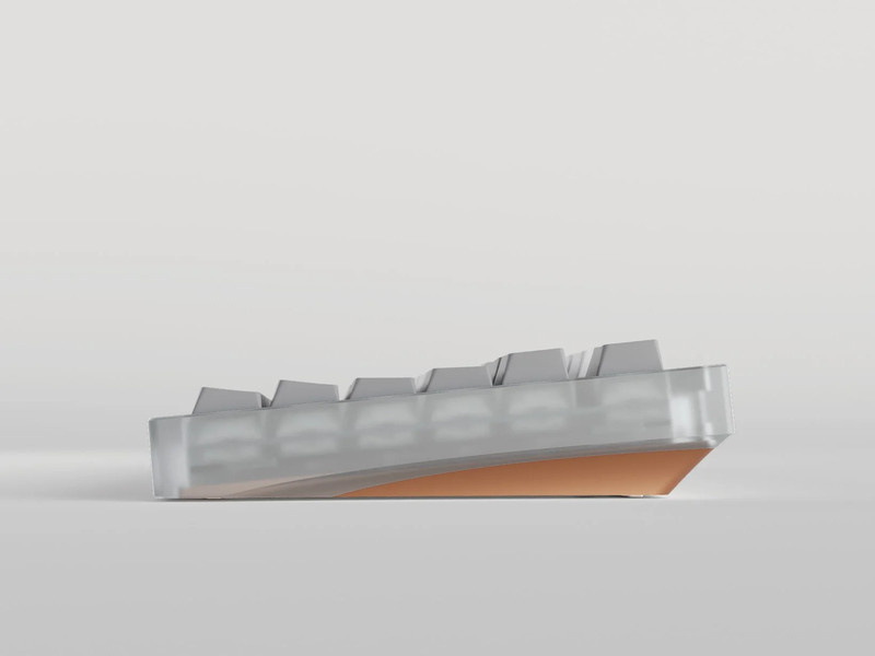 Custom Sonnet - Plate:Polycarbonate - PCB:Solder - Accent:White